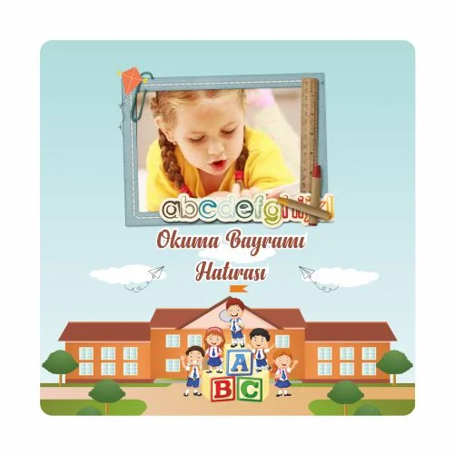 Okuma Bayramı Temalı Magnet